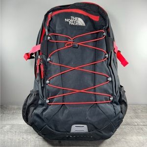 The North Face Borealis Gray Laptop Work School Hiking Backpack Rucksack Bag
